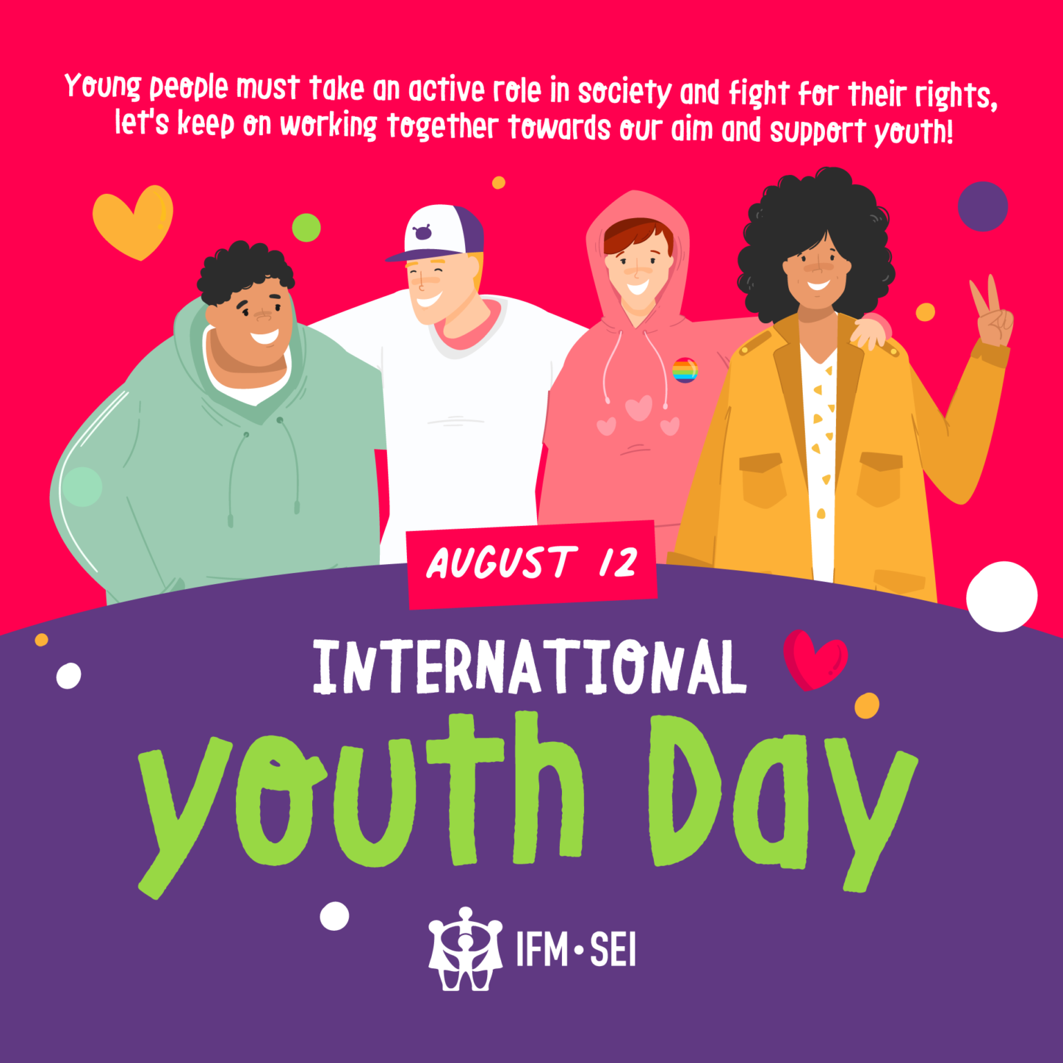 International Youth Day 2021 International Falcon MovementSocialist